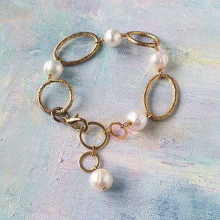 mermaid pearl bracelet by ladies who lunch