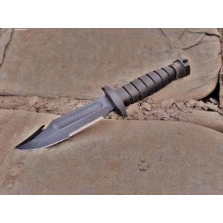 Ontario SP24 USN 1 Survival Knife (Black)  Ontario Knives  Sports & Outdoors