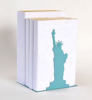 new york bookend by susan bradley design