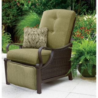 Hanover Outdoor Ventura Luxury Recliner Chair with Cushions