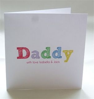 personalised male greeting card by gorgeous creations