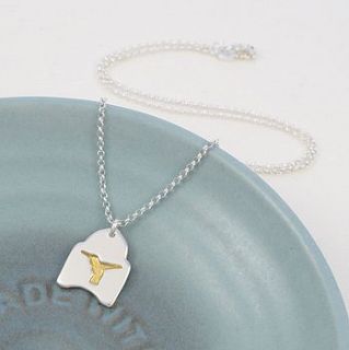 hummingbird gold silver pendant necklace by melinda mulcahy