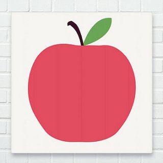 red apple canvas ex display by showler and showler