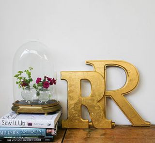 genuine vintage shop letters 'r' by bonnie and bell