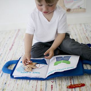 'goodnight bear' interactive book by alphabet gifts & interiors