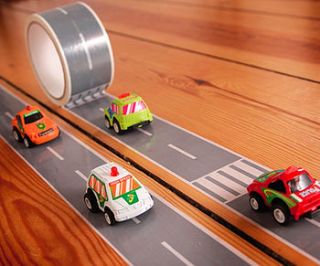 road tape kit and race car set by thelittleboysroom