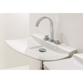 LaToscana Cristal Wall Mount Bathroom Sink   L990