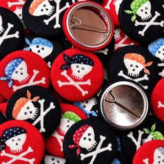pack of pirates boys badges by jenny arnott cards & gifts
