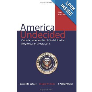 America Undecided When audacious hope gives way to even greater faith. Amb. Douglas W. Kmiec, Edward M. Gaffney Jr., M.D., J. Patrick Whelan 9781480131453 Books