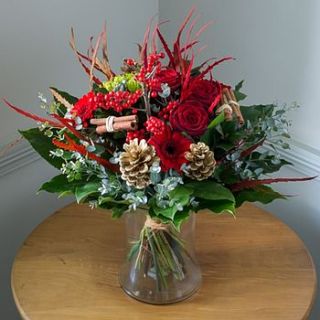 luxury flower and spice scented bouquet by the flower studio