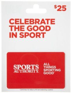 Sports Authority Gift Card $25 Gift Cards Store
