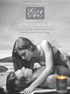 luxury scented candle   vita d'amalfi by chia maria london