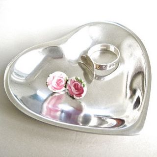 heart jewellery dish by chapel cards