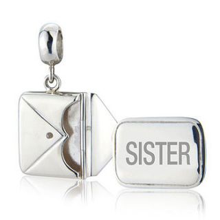 sterling silver sister locket by lovethelinks
