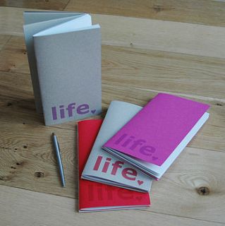 thoughtful notebook bound for life by bookery