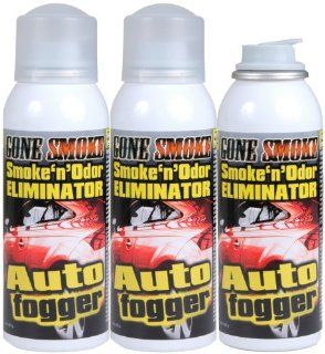 Gone Smoke 21021 Smoke 'n' Odor Auto Fogger set of three(3 oz.) Automotive