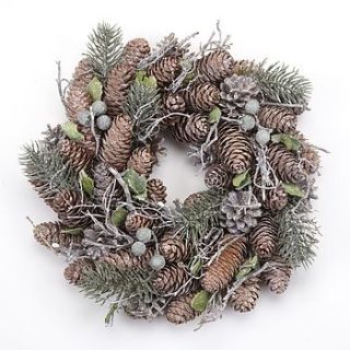 christmas wreath by little red heart