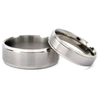 Titanium Rings For Him And Her, Matching Wedding Rings, Titanium Bands Rumors Jewelry Company Jewelry
