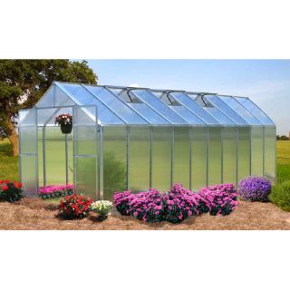 Monticello 8 x 20 ft. Premium Polycarbonate Commercial Greenhouse