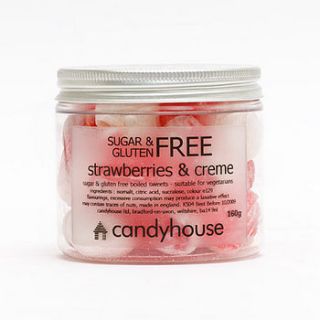 sugar & gluten free boiled sweets in jar by candyhouse