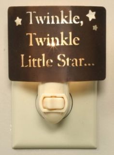 Kids Night Light ~ Twinkle Twinkle Little StarExclusive Childrens Nightlights    