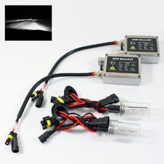 01 06 GMC Sierra 9006/HB4 35W Xenon HID (High Intensity Discharge) Conversion Kit for Headlights   6000K Pure White Automotive
