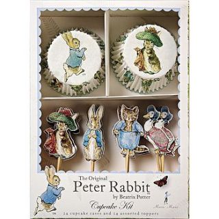 peter rabbit cupcake kit by cupcakesuperstar