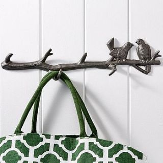 twigs and birds wall hook by ella james