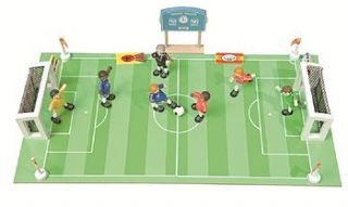 wooden football match by harmony at home children's eco boutique