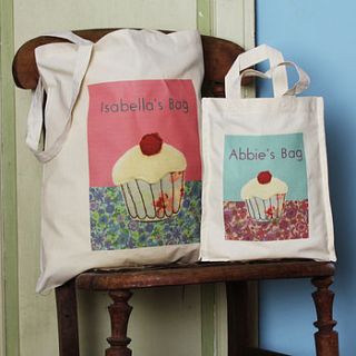 personalised cupcake bag by snapdragon