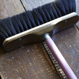 handmade horse hair broom by brush64
