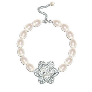 viola pearl bracelet by chez bec