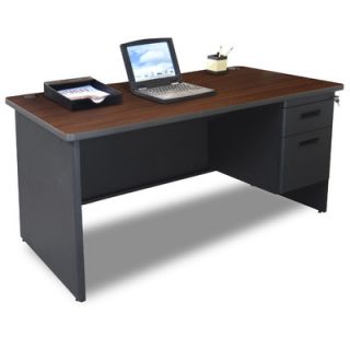 Marvel Office Furniture Pronto 60 Single Pedestal Computer Desk