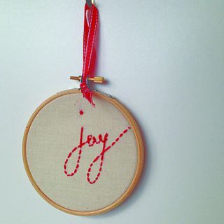 joy hoop decoration by studio thirty two