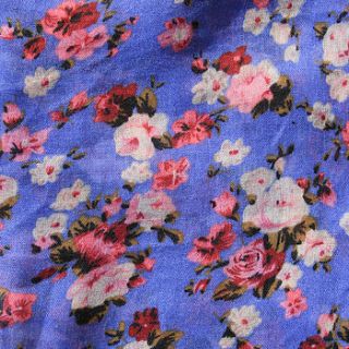 ditsy floral print scarf by handmade by hayley
