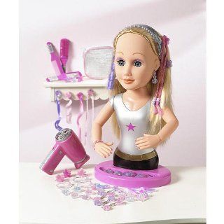 Dream Dazzlers Styling Head ~ Caucasian Toys & Games