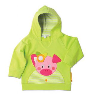 peggy the pig hooded sweatshirt by olive&moss