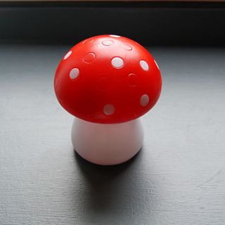 mini toadstool led lamp by little baby company