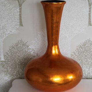 tall lacquer vase by cowshed interiors