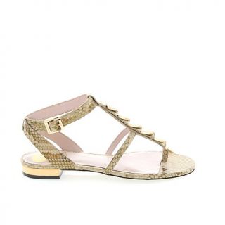 Vince Camuto "Himila" Leather Ornamented Thong Sandal