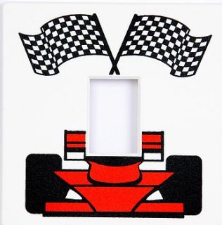 racing car light switch cover by beeswitched