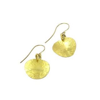 ibati brass earrings by exclusive roots