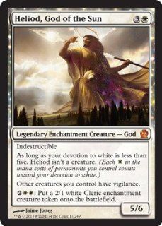 Magic the Gathering   Heliod, God of the Sun (17/249)   Theros Toys & Games