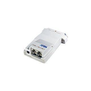 ATEN Flashnet Parallel Printer Receiver with 25 Foot Cable AS248R (White) Electronics