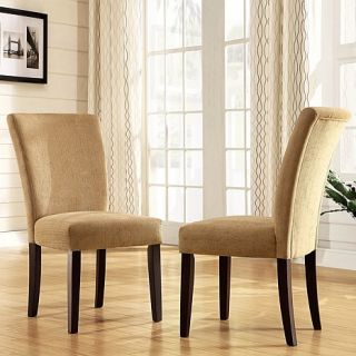 Home Origin Smoky Pearl Chenille Dining Chairs   Set of 2