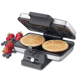 Cuisinart Brushed Stainless Steel Pizzelle Press