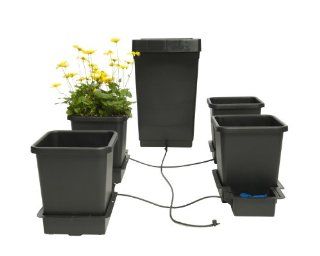 247garden's 4pot System Autopot Gravity Fed Watering System  Self Watering Planters  Patio, Lawn & Garden