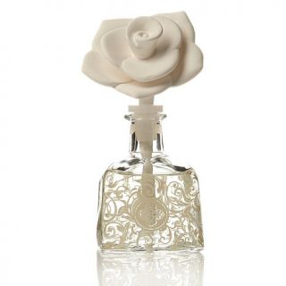 Scentaments Porcelain Flower Top Diffuser Set   Rose