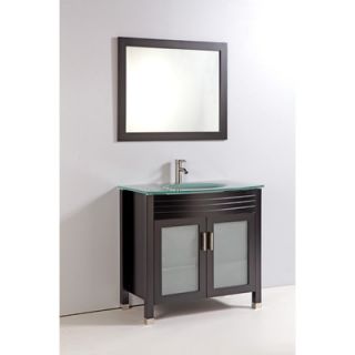 Legion Furniture 36” Solid Wood Bathroom Vanity Set