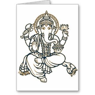 Ganesha Hindu Deity God Cards